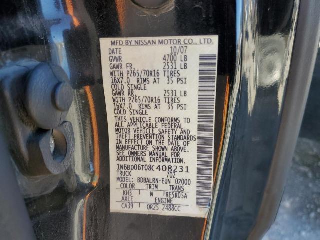 Photo 12 VIN: 1N6BD06T08C408231 - NISSAN FRONTIER 