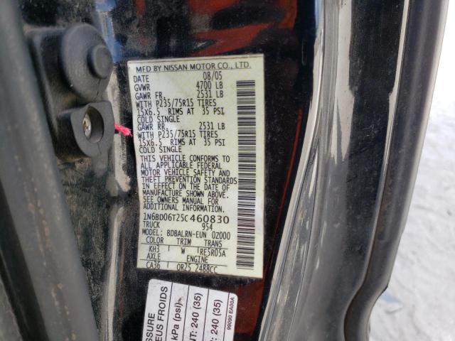 Photo 12 VIN: 1N6BD06T25C460830 - NISSAN FRONTIER K 