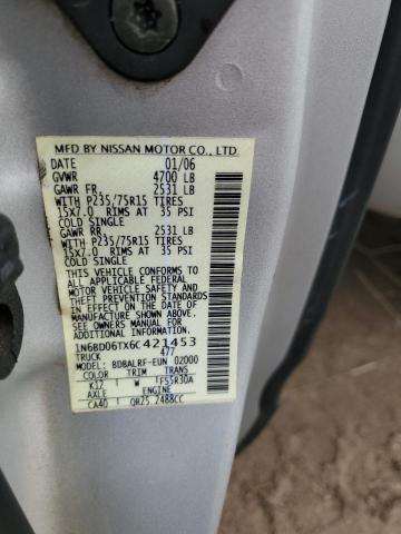 Photo 12 VIN: 1N6BD06TX6C421453 - NISSAN FRONTIER 