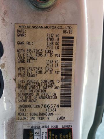 Photo 11 VIN: 1N6BD0CT1KN786574 - NISSAN FRONTIER 