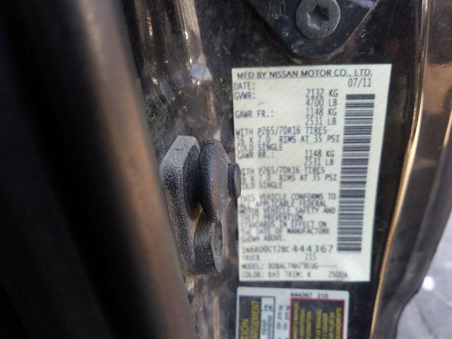 Photo 9 VIN: 1N6BD0CT2BC444367 - NISSAN FRONTIER S 