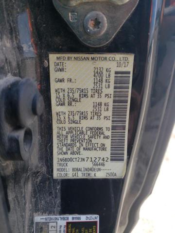 Photo 11 VIN: 1N6BD0CT2JN712742 - NISSAN FRONTIER 