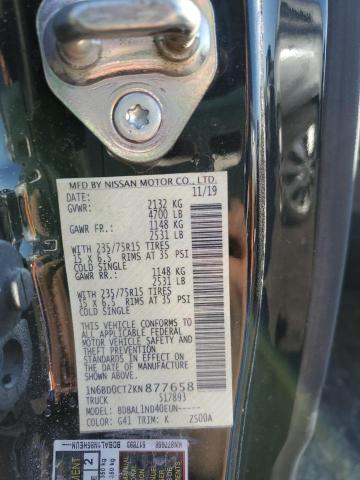 Photo 11 VIN: 1N6BD0CT2KN877658 - NISSAN FRONTIER S 