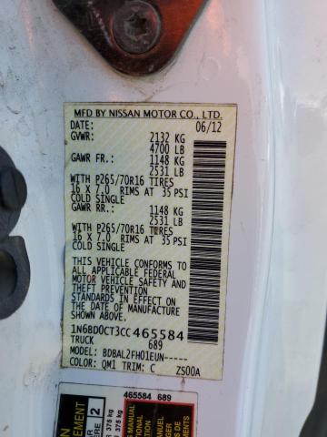 Photo 11 VIN: 1N6BD0CT3CC465584 - NISSAN FRONTIER S 