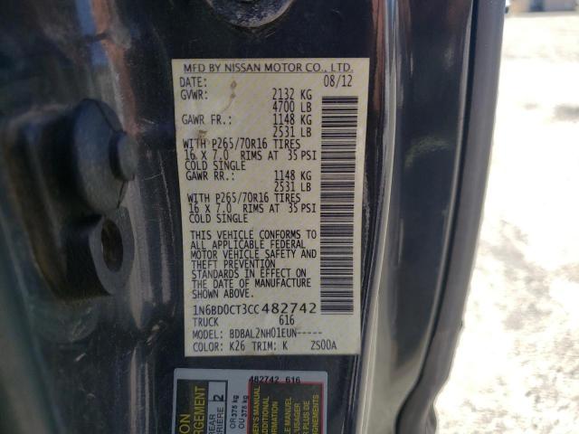 Photo 9 VIN: 1N6BD0CT3CC482742 - NISSAN FRONTIER S 