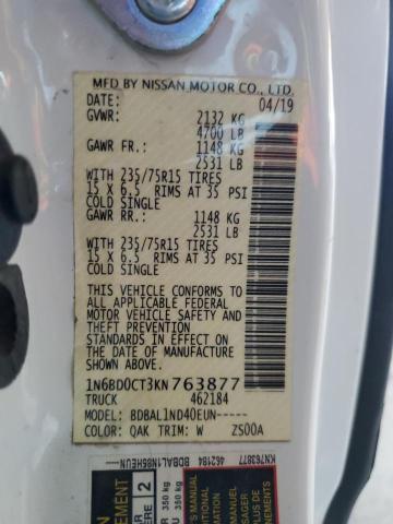 Photo 11 VIN: 1N6BD0CT3KN763877 - NISSAN FRONTIER S 