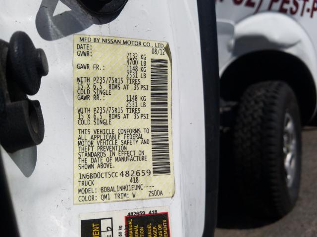 Photo 9 VIN: 1N6BD0CT5CC482659 - NISSAN FRONTIER S 