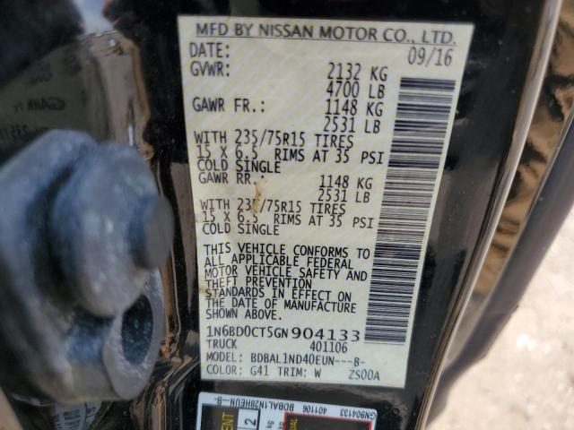 Photo 11 VIN: 1N6BD0CT5GN904133 - NISSAN FRONTIER S 