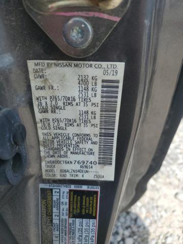 Photo 11 VIN: 1N6BD0CT6KN769740 - NISSAN FRONTIER S 