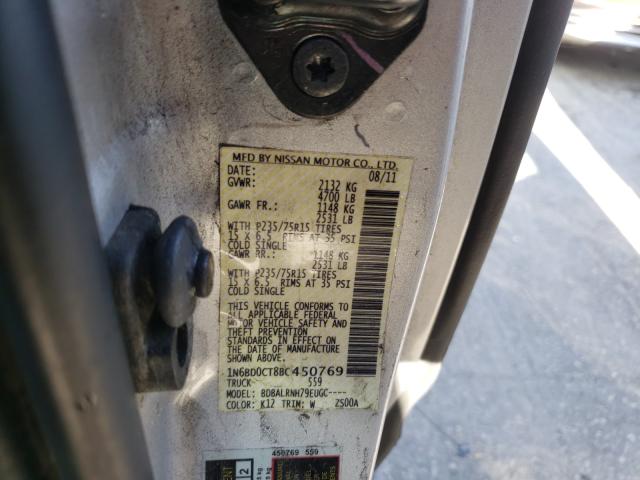 Photo 9 VIN: 1N6BD0CT8BC450769 - NISSAN FRONTIER S 