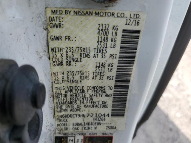 Photo 12 VIN: 1N6BD0CT9HN721044 - NISSAN FRONTIER 