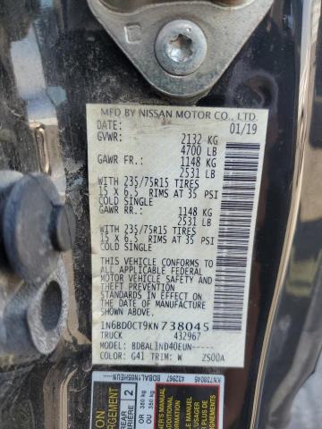 Photo 11 VIN: 1N6BD0CT9KN738045 - NISSAN FRONTIER S 