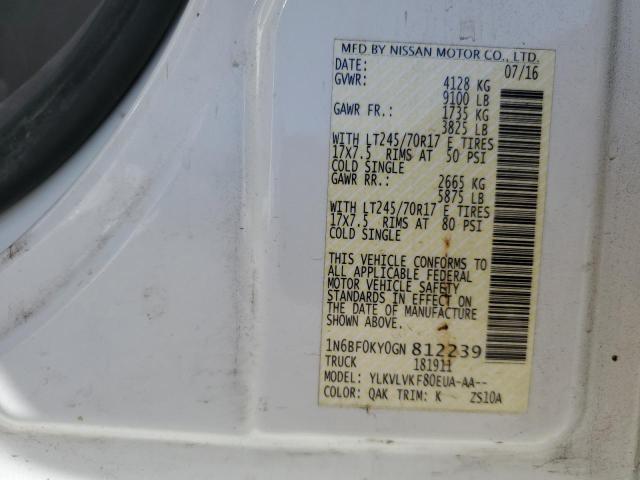 Photo 11 VIN: 1N6BF0KY0GN812239 - NISSAN VAN 