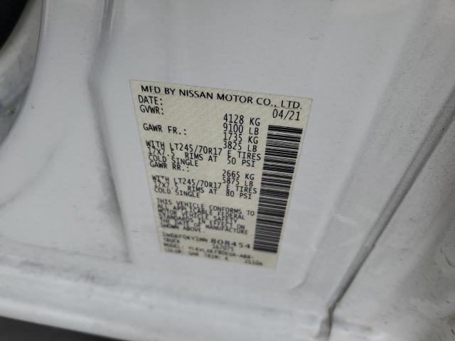 Photo 9 VIN: 1N6BF0KY1MN808454 - NISSAN NV 2500 S 