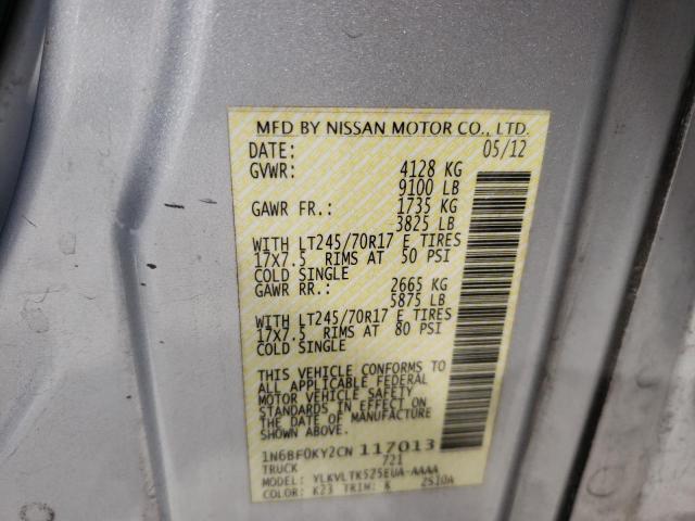 Photo 9 VIN: 1N6BF0KY2CN117013 - NISSAN NV 1500 