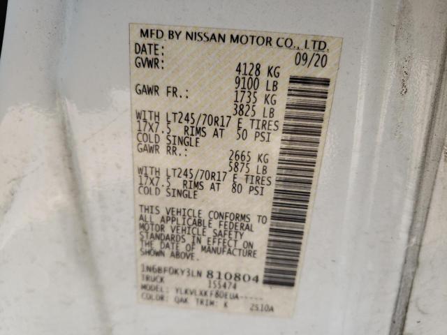 Photo 11 VIN: 1N6BF0KY3LN810804 - NISSAN NV 2500 S 