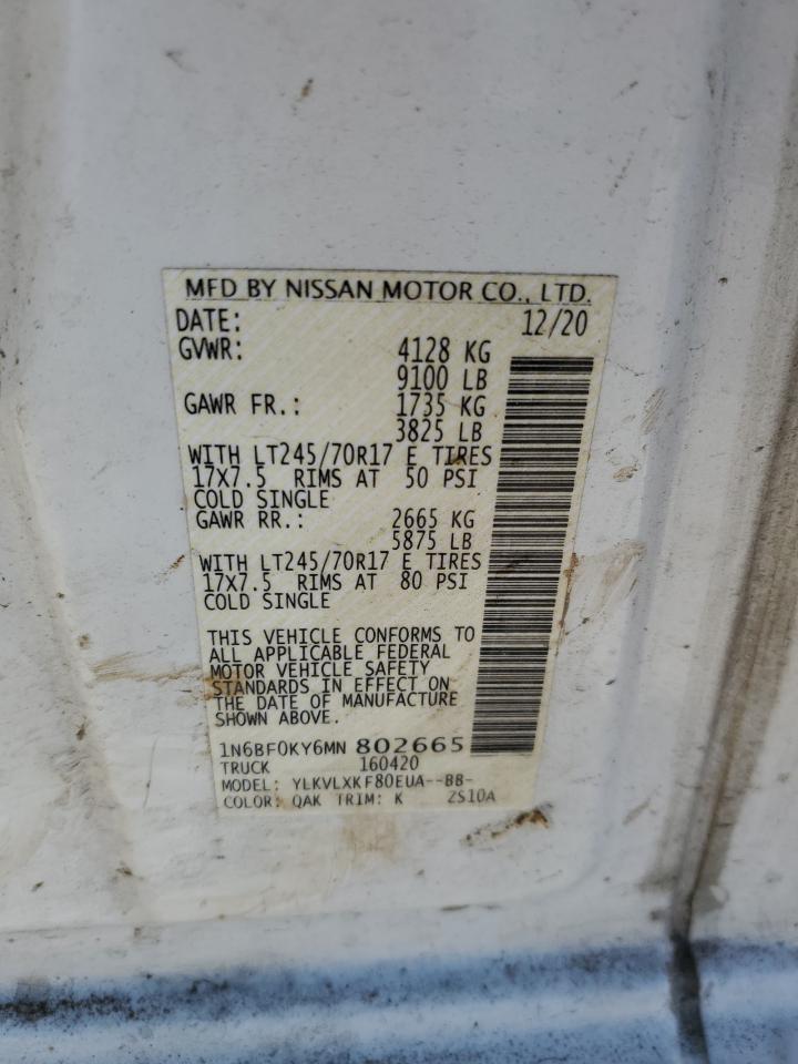 Photo 11 VIN: 1N6BF0KY6MN802665 - NISSAN NV 