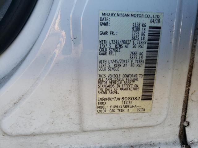 Photo 9 VIN: 1N6BF0KY7JN808082 - NISSAN NV 2500 