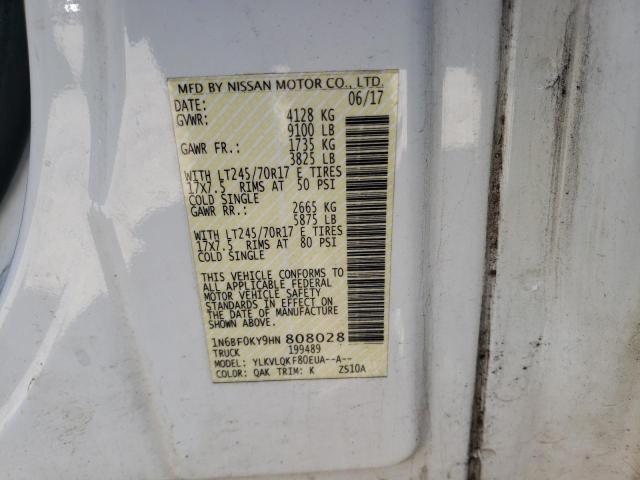 Photo 11 VIN: 1N6BF0KY9HN808028 - NISSAN NV 1500 S 