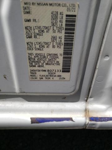 Photo 11 VIN: 1N6BF0KY9MN807133 - NISSAN NV 2500 S 