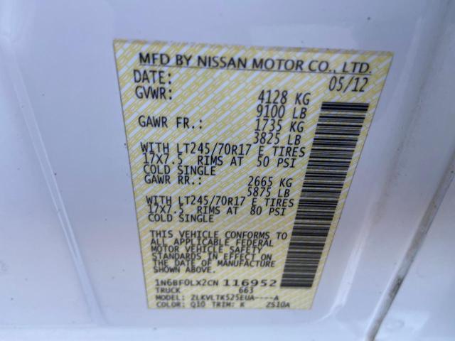 Photo 10 VIN: 1N6BF0LX2CN116952 - NISSAN NV 2500 