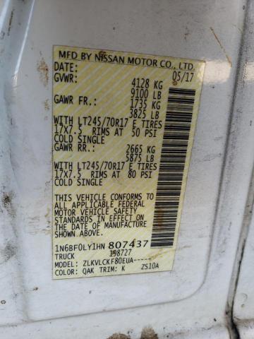 Photo 11 VIN: 1N6BF0LY1HN807437 - NISSAN NV 