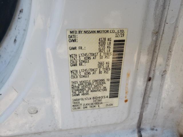 Photo 9 VIN: 1N6BF0LY2LN804054 - NISSAN NV 2500 S 