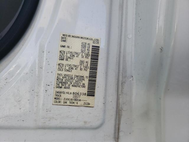 Photo 9 VIN: 1N6BF0LY4LN806338 - NISSAN NV 2500 S 