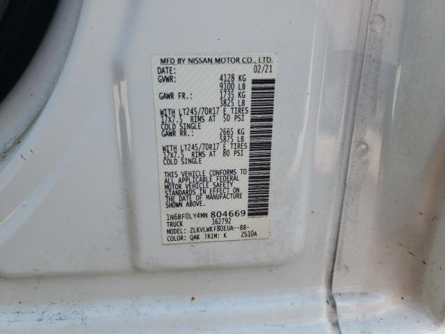 Photo 9 VIN: 1N6BF0LY4MN804669 - NISSAN NV 2500 S 