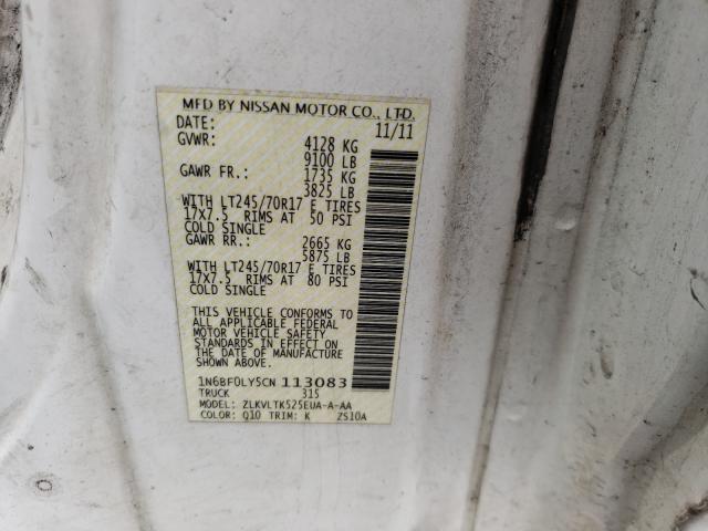 Photo 9 VIN: 1N6BF0LY5CN113083 - NISSAN NV 2500 