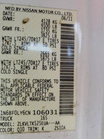 Photo 11 VIN: 1N6BF0LY6CN106031 - NISSAN NV 2500 