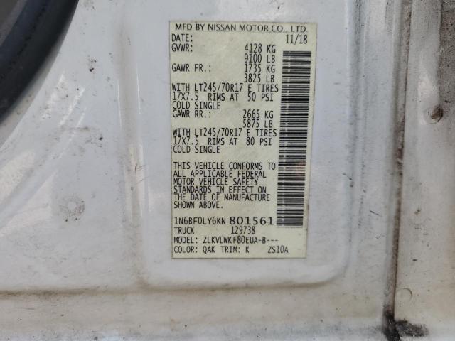 Photo 13 VIN: 1N6BF0LY6KN801561 - NISSAN NV 