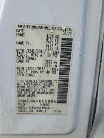 Photo 12 VIN: 1N6BF0LY8LN805886 - NISSAN NV 