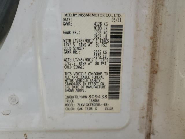 Photo 13 VIN: 1N6BF0LYXMN809438 - NISSAN NV 