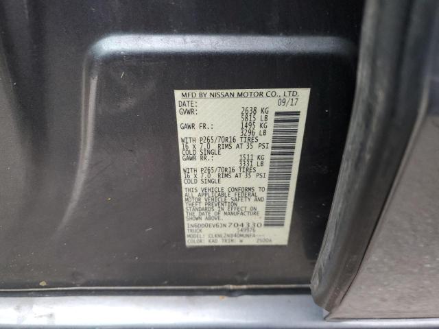 Photo 11 VIN: 1N6DD0EV6JN704330 - NISSAN FRONTIER 