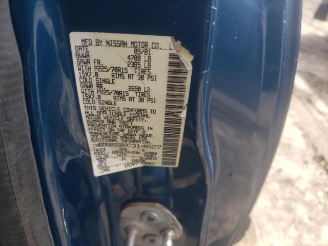 Photo 11 VIN: 1N6DD26S02C314627 - NISSAN FRONTIER 