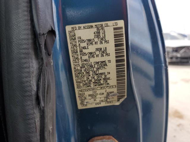 Photo 11 VIN: 1N6DD26S81C397593 - NISSAN FRONTIER K 