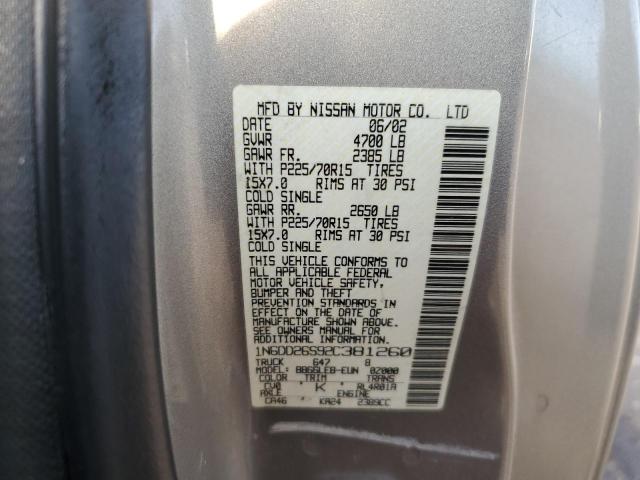 Photo 12 VIN: 1N6DD26S92C381260 - NISSAN FRONTIER 