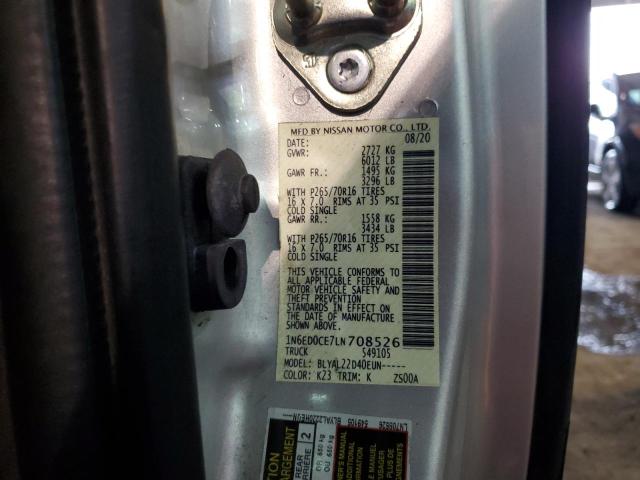 Photo 11 VIN: 1N6ED0CE7LN708526 - NISSAN FRONTIER S 