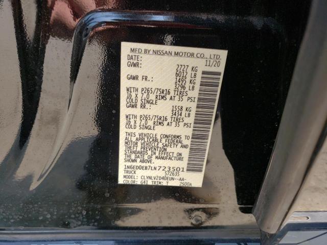 Photo 11 VIN: 1N6ED0EB7LN723501 - NISSAN FRONTIER S 