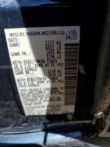 Photo 11 VIN: 1N6ED0FB4MN716361 - NISSAN FRONTIER S 