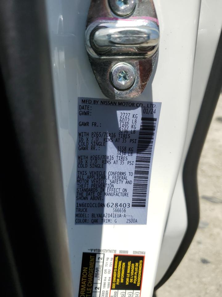 Photo 12 VIN: 1N6ED1CL0RN628403 - NISSAN NAVARA 