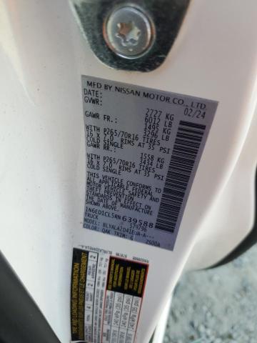 Photo 11 VIN: 1N6ED1CL5RN639588 - NISSAN FRONTIER S 