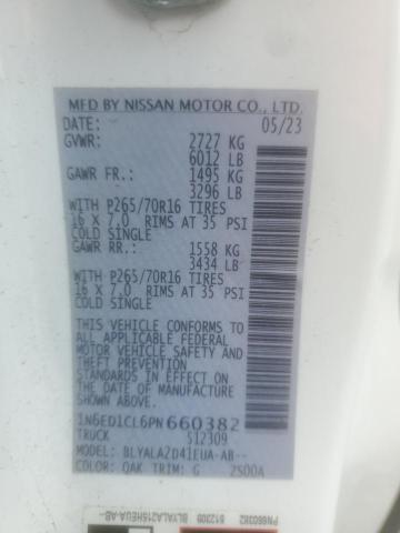 Photo 12 VIN: 1N6ED1CL6PN660382 - NISSAN FRONTIER S 