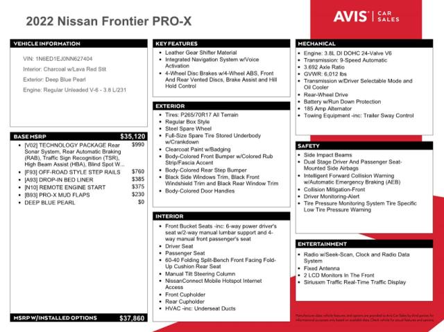 Photo 11 VIN: 1N6ED1EJ0NN627404 - NISSAN FRONTIER 