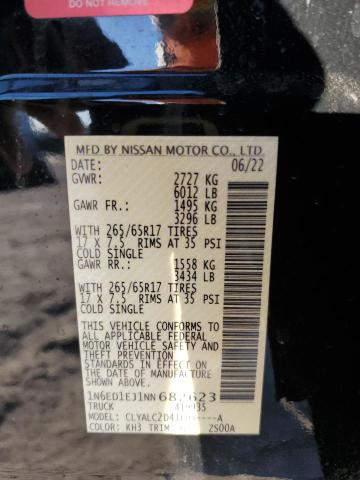 Photo 11 VIN: 1N6ED1EJ1NN682623 - NISSAN FRONTIER 