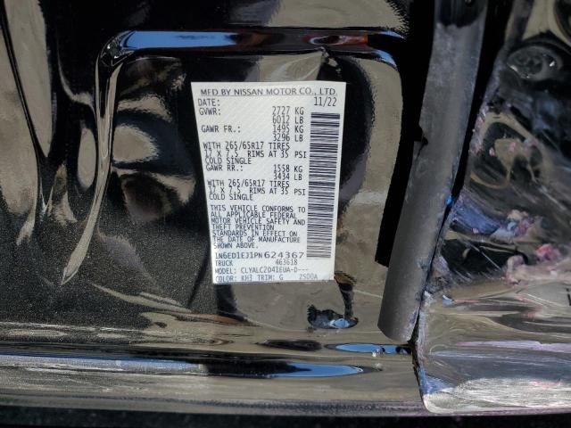 Photo 11 VIN: 1N6ED1EJ1PN624367 - NISSAN FRONTIER S 