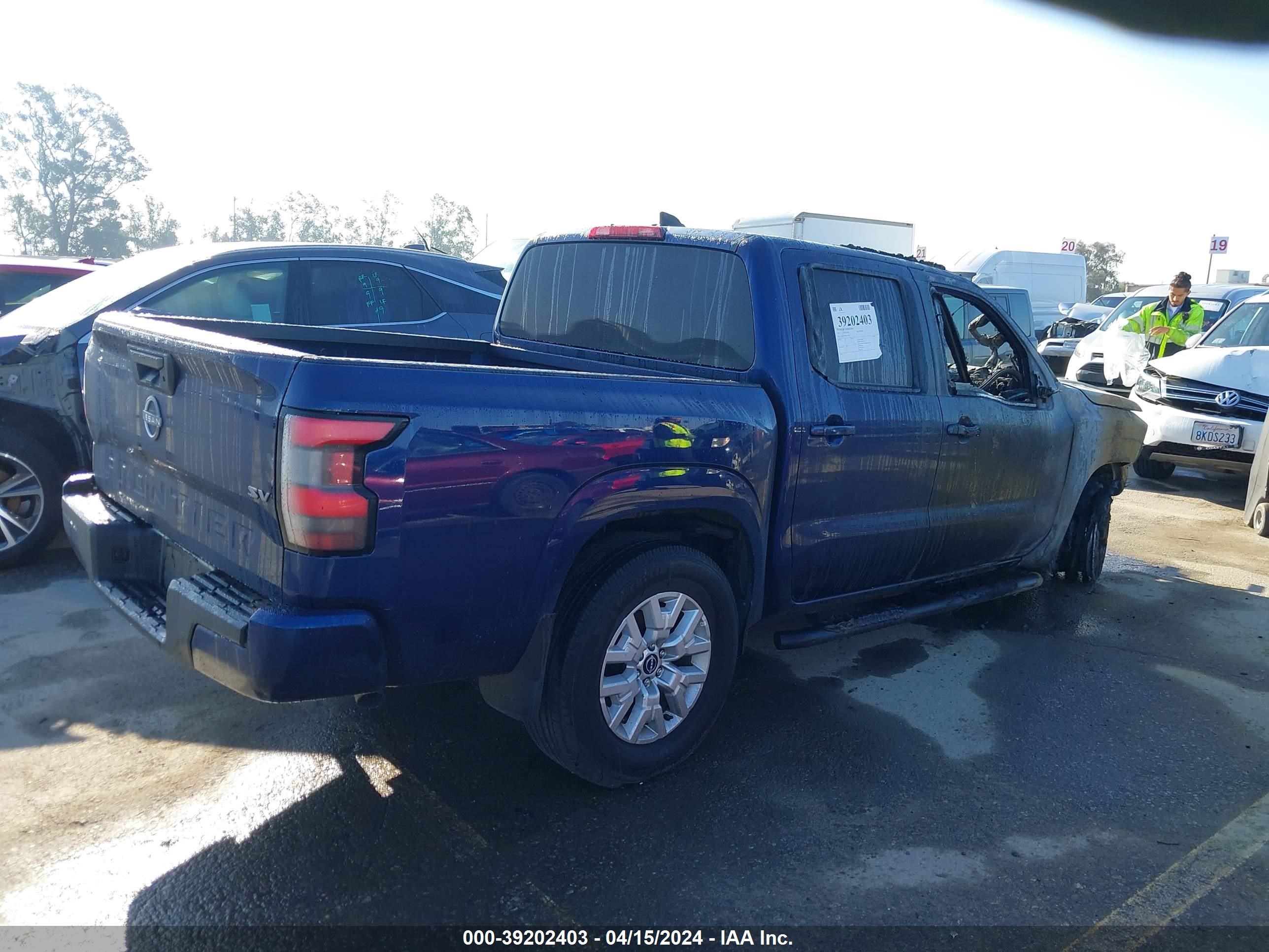 Photo 3 VIN: 1N6ED1EJ8NN653149 - NISSAN NAVARA (FRONTIER) 