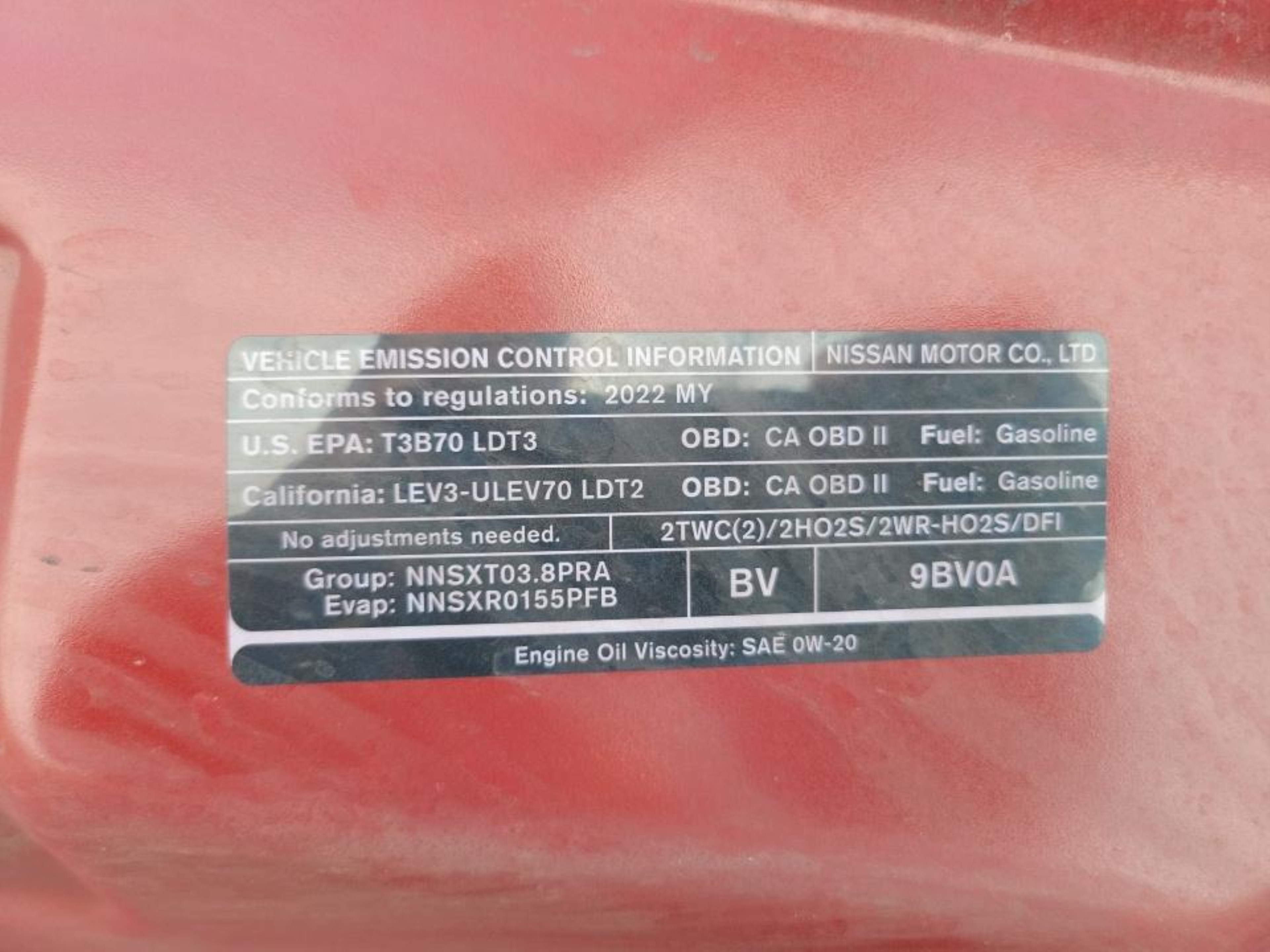 Photo 10 VIN: 1N6ED1EK3NN652449 - NISSAN NAVARA (FRONTIER) 