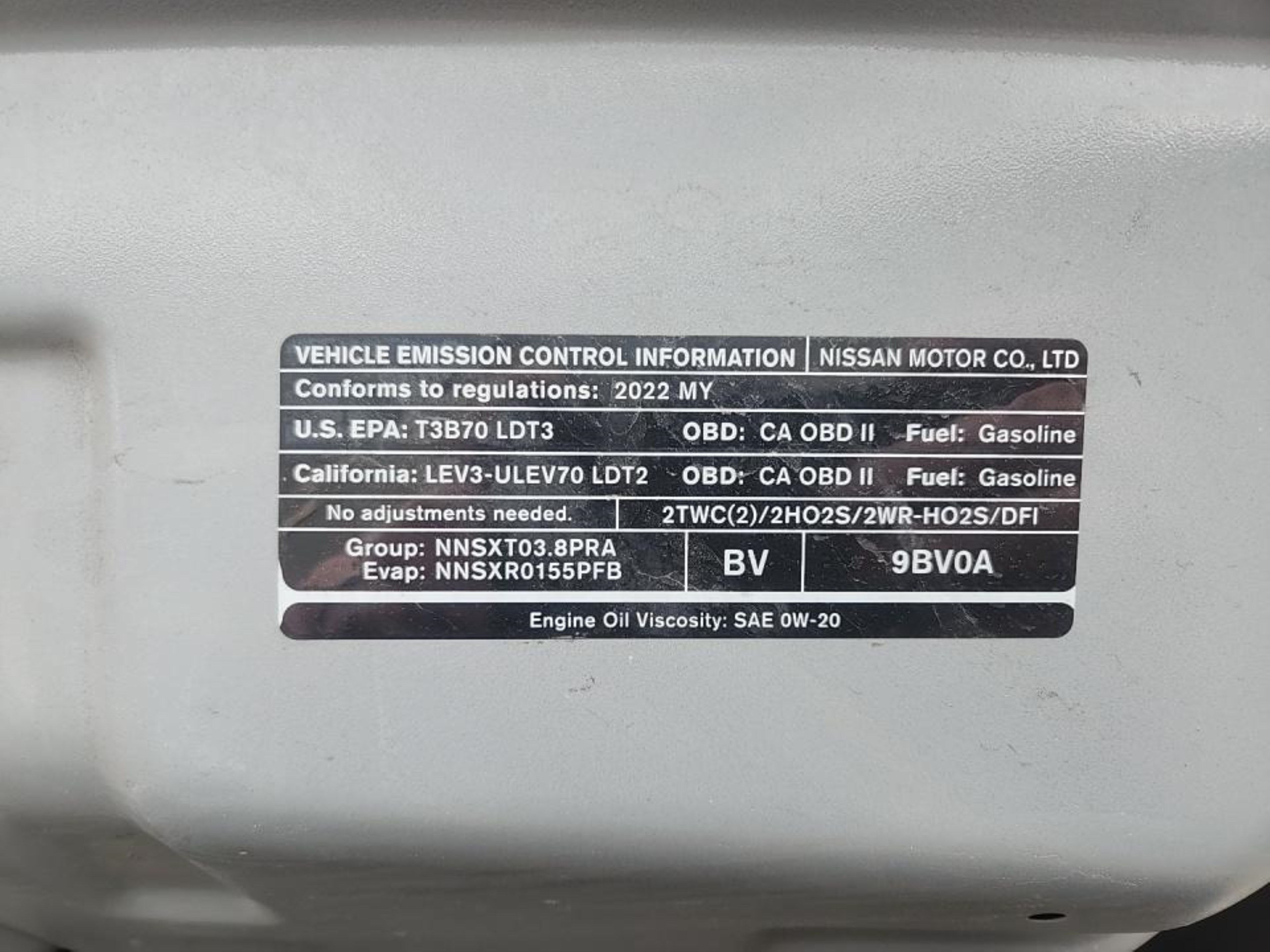 Photo 10 VIN: 1N6ED1EK8NN638868 - NISSAN NAVARA (FRONTIER) 